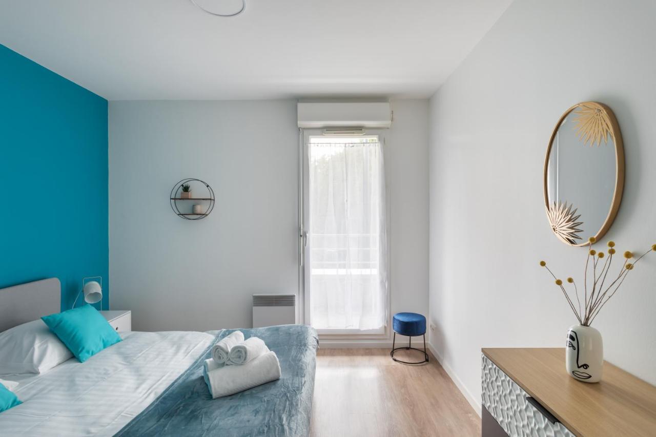 Bahibe - Balcon Et Parking Au Calme Proche Gare Appartement Rennes Buitenkant foto