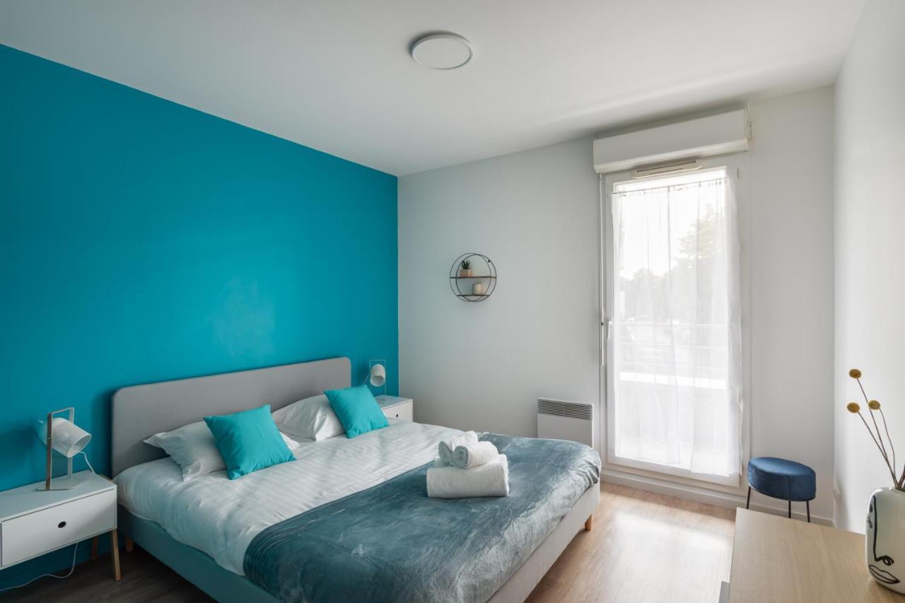 Bahibe - Balcon Et Parking Au Calme Proche Gare Appartement Rennes Buitenkant foto